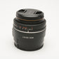 Sony 85mm f2.8 SAM SAL85F28 lens, UV, Mint- Boxed (A-Mount)
