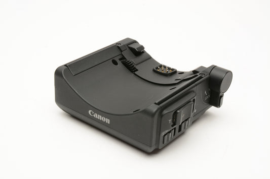 Canon PZ-E1 Power Zoom Adapter w/case, cover, manual Mint-