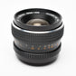 Chinon 28mm f2.8 M42 Mount prime lens, Great! w/Case, caps, 1A filter