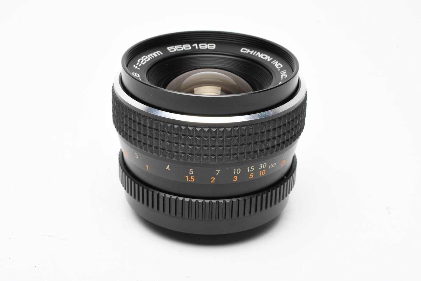 Chinon 28mm f2.8 M42 Mount prime lens, Great! w/Case, caps, 1A filter