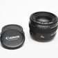 Canon EF 50mm f1.4 USM Lens, Caps, Great prime lens, Mint-