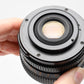 Chinon 28mm f2.8 M42 Mount prime lens, Great! w/Case, caps, 1A filter