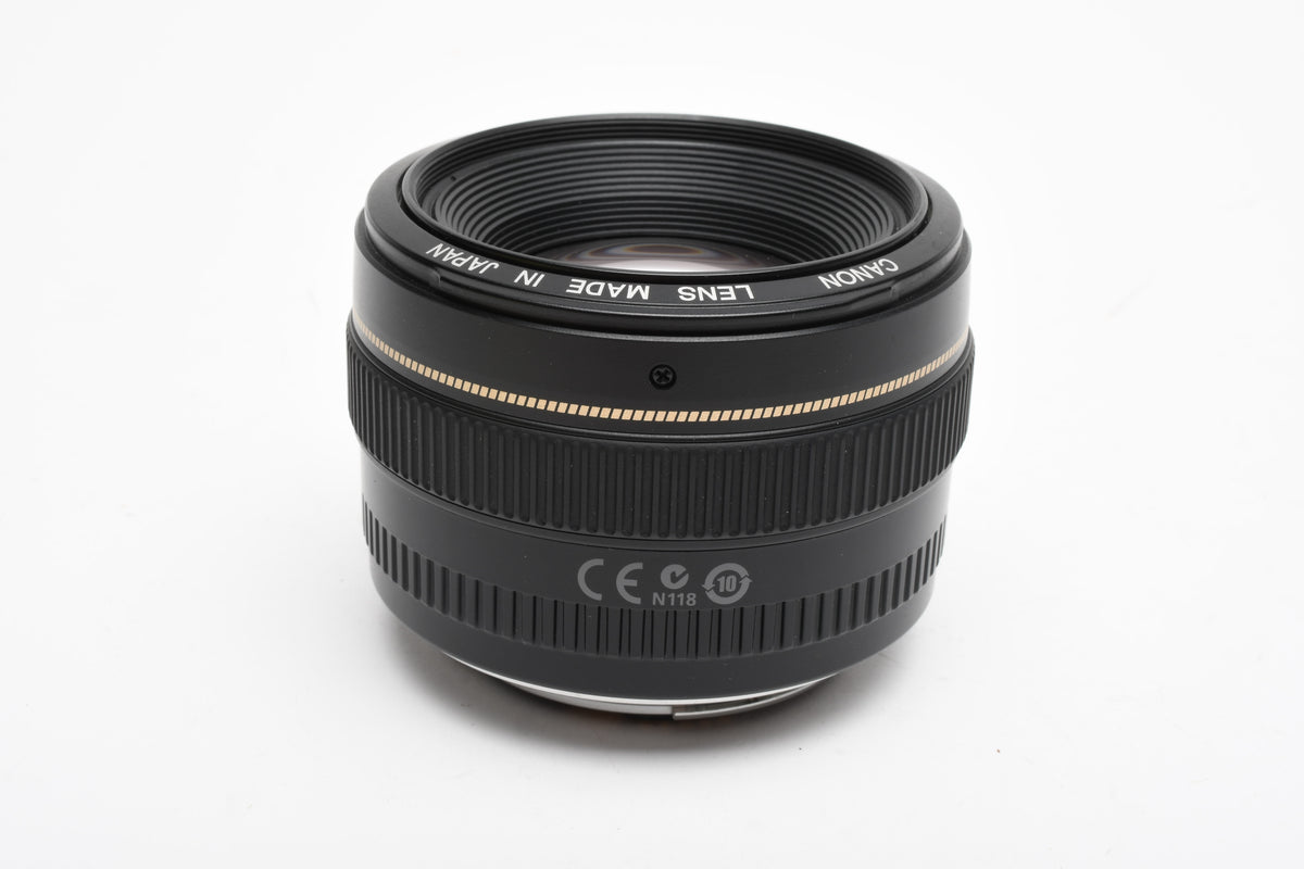 Canon EF 50mm f1.4 USM Lens, Caps, Great prime lens, Mint-