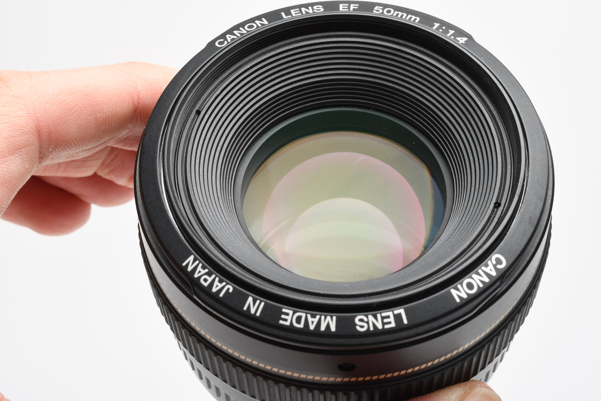 Canon EF 50mm f1.4 USM Lens, Caps, Great prime lens, Mint-