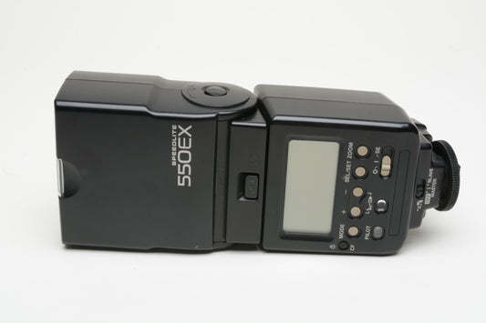 Canon 550EX Speedlite flash, clean, tested