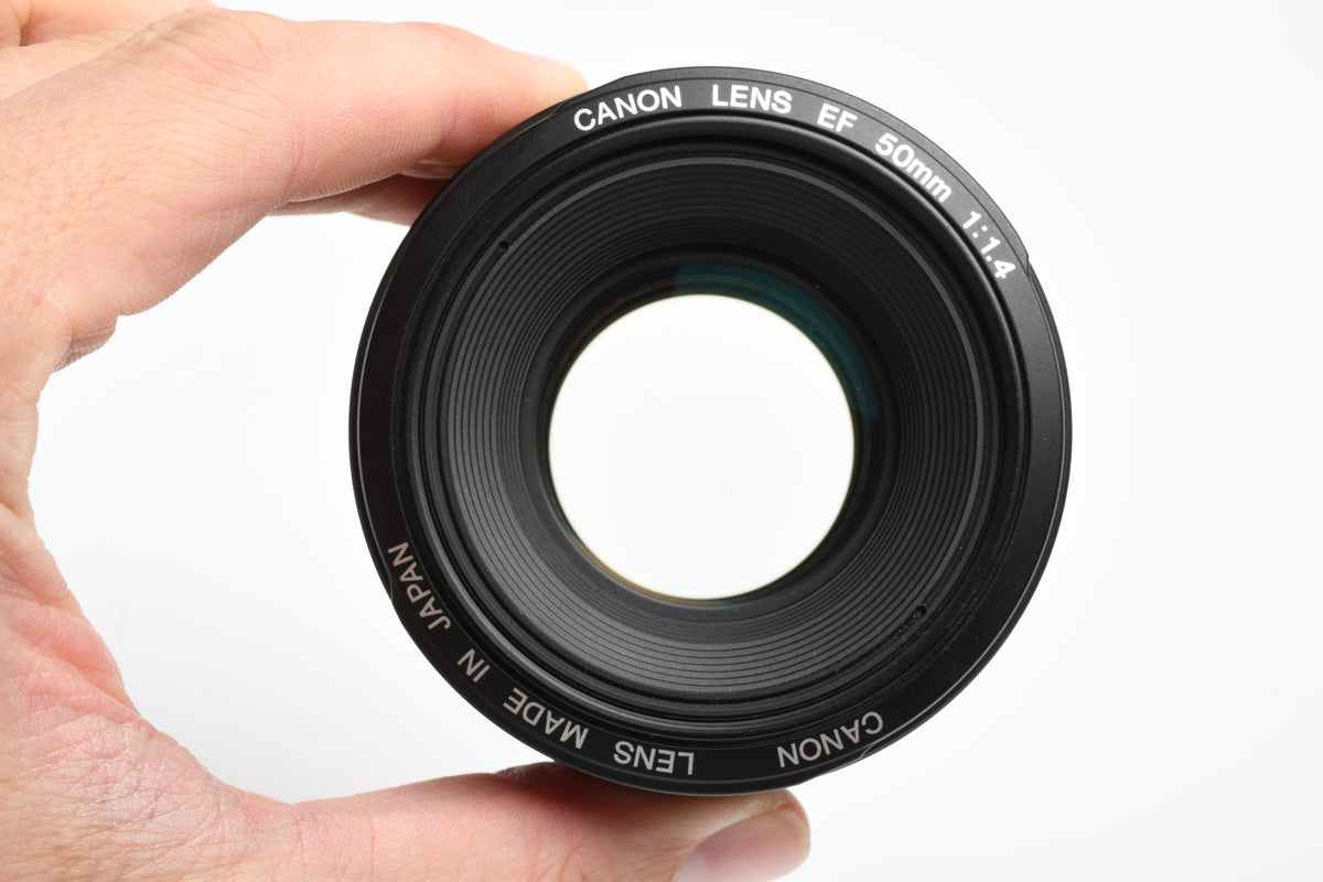 Canon EF 50mm f1.4 USM Lens, Caps, Great prime lens, Mint-