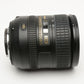 Nikon AF-S 16-85mm f3.5-5.6G ED DX VR Wide angle zoom, caps, manual, UV, Mint-