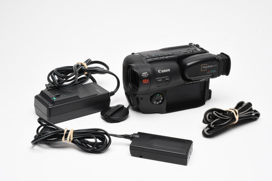Canon ES600 8mm Video 8 camcorder, tested, Great!