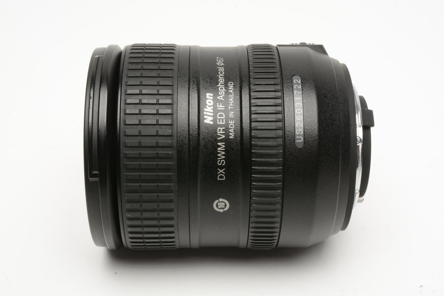 Nikon AF-S 16-85mm f3.5-5.6G ED DX VR Wide angle zoom, caps, manual, UV, Mint-