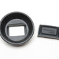 Fujica rubber eyecup + Eyepiece cover for Fujica 35mm SLRs, Very clean, genuine