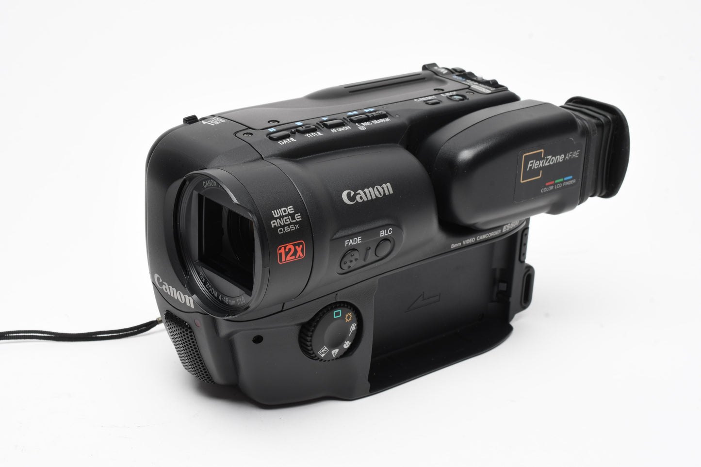 Canon ES600 8mm Video 8 camcorder, tested, Great!