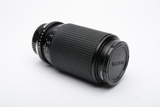 Tokina RMC 80-200mm f3.5-4.5 telephoto zoom lens Olympus OM Mount