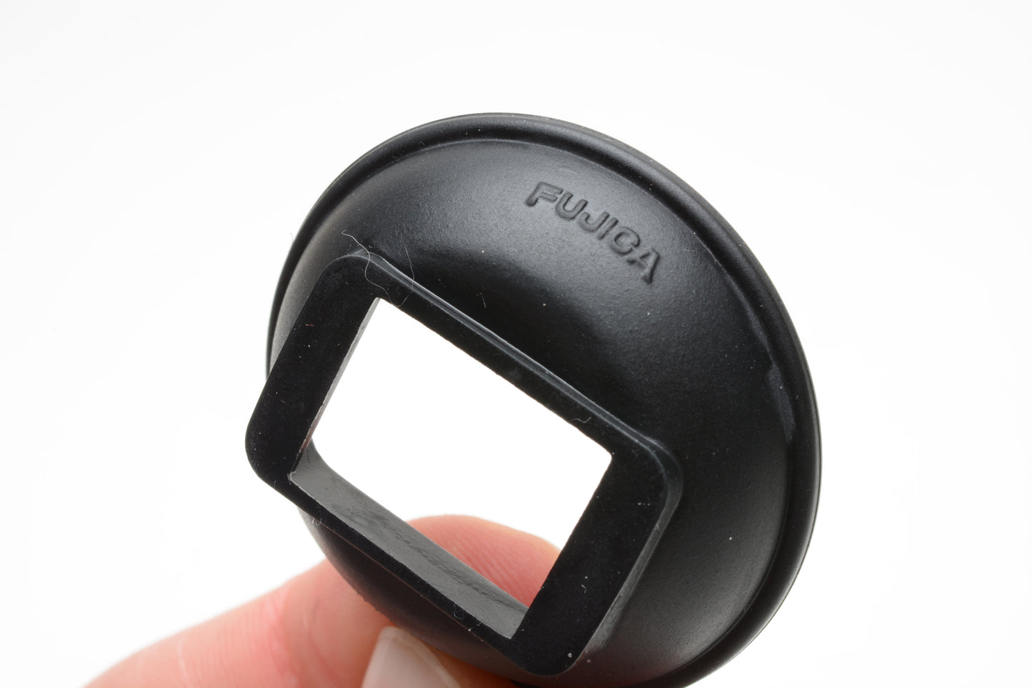 Fujica rubber eyecup + Eyepiece cover for Fujica 35mm SLRs, Very clean, genuine