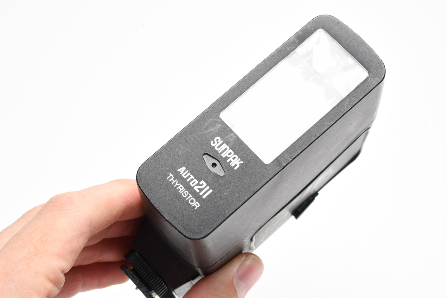 Sunpak Auto 211 Vertical Electronic flash, Tested, clean, nice design