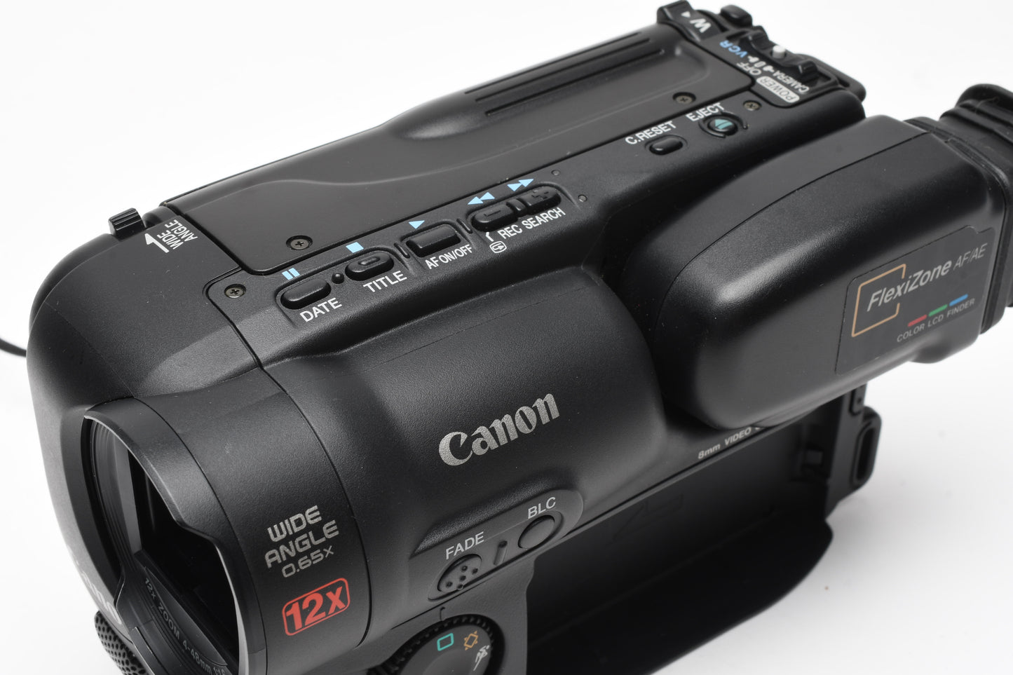 Canon ES600 8mm Video 8 camcorder, tested, Great!