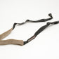 Tamrac N45 Tan leather foam padded quality camera strap, Good!
