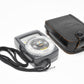 Gossen Luna Pro Incident Light Meter in Case, Tested, Very Clean!