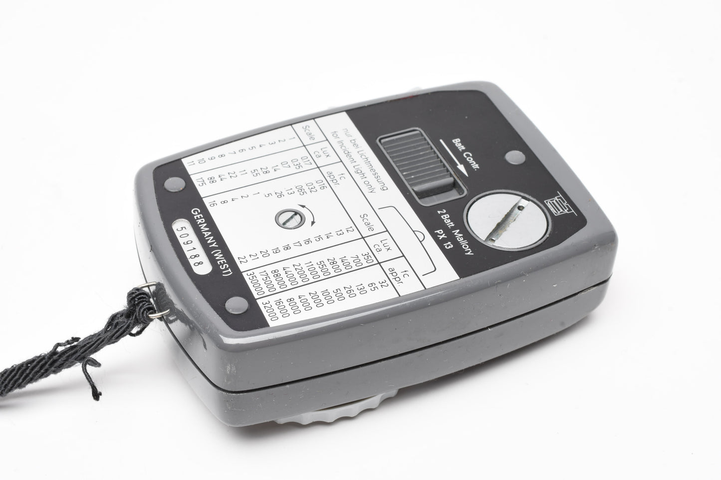 Gossen Luna Pro Incident Light Meter in Case, Tested, Very Clean!