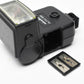 Minolta Auto 128 electronic flash, nice & clean, tested, w/Case+Manual