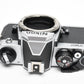Nikon FM2 chrome 35mm SLR body, New seals, Mint-