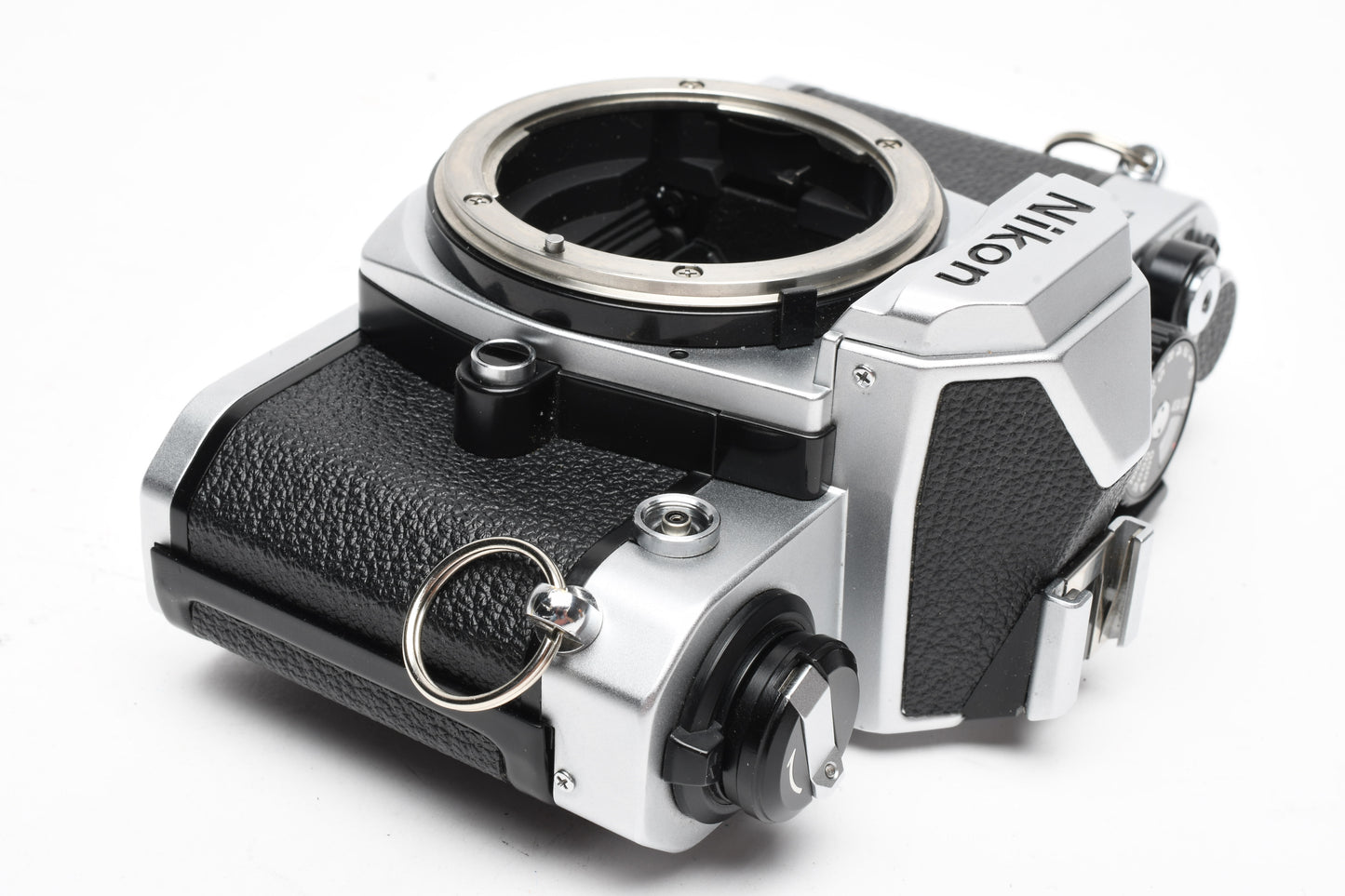 Nikon FM2 chrome 35mm SLR body, New seals, Mint-
