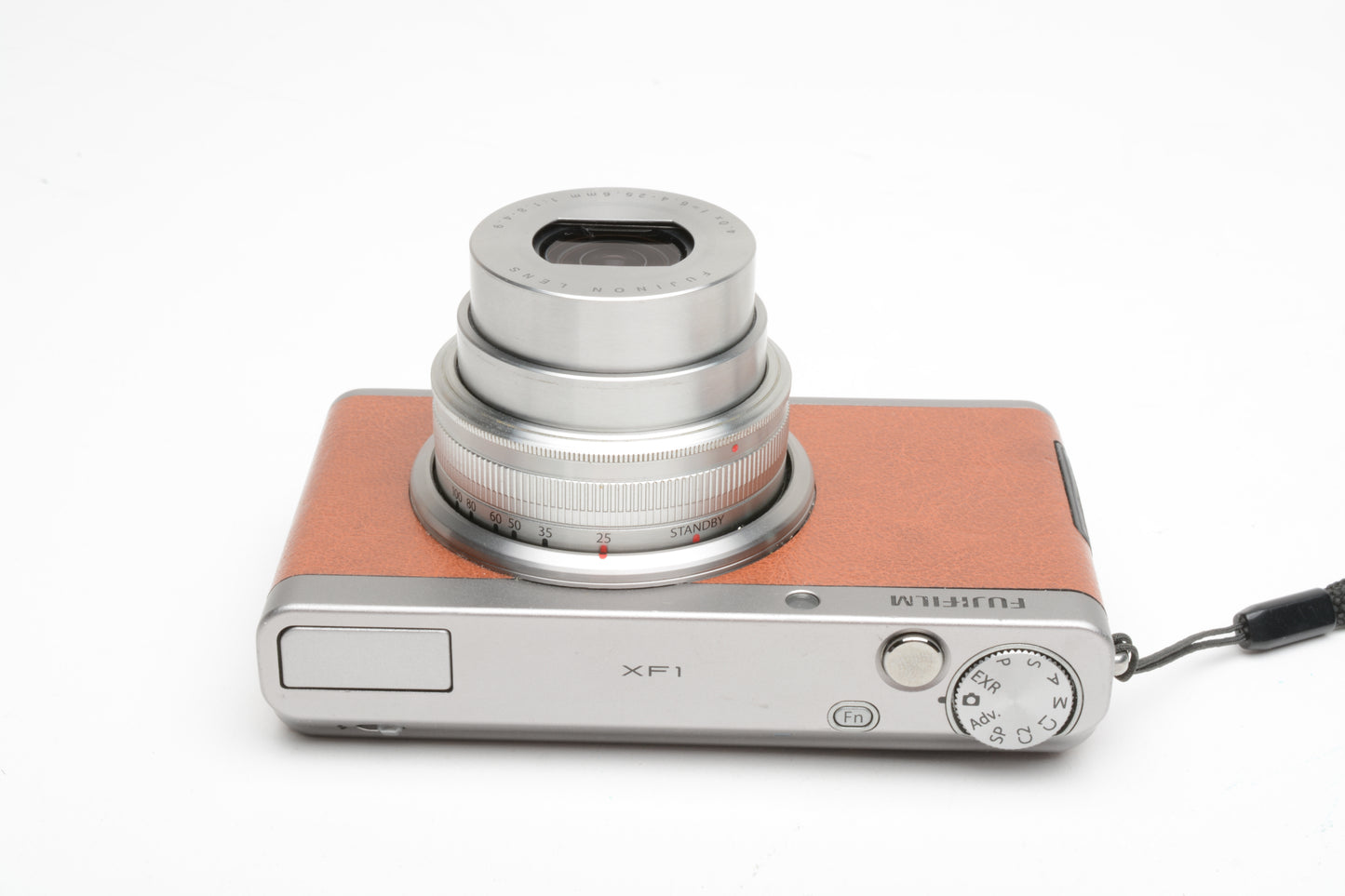 Fujifilm XF1 Digital Point&Shoot (Brown / Silver), batt+charger, tested, *Read