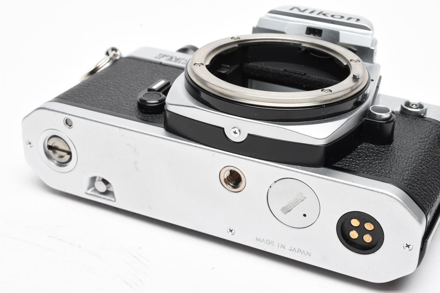Nikon FM2 chrome 35mm SLR body, New seals, Mint-