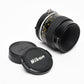 Nikon Nikkor 55mm f2.8 AIs Micro lens, nice and sharp! Great!
