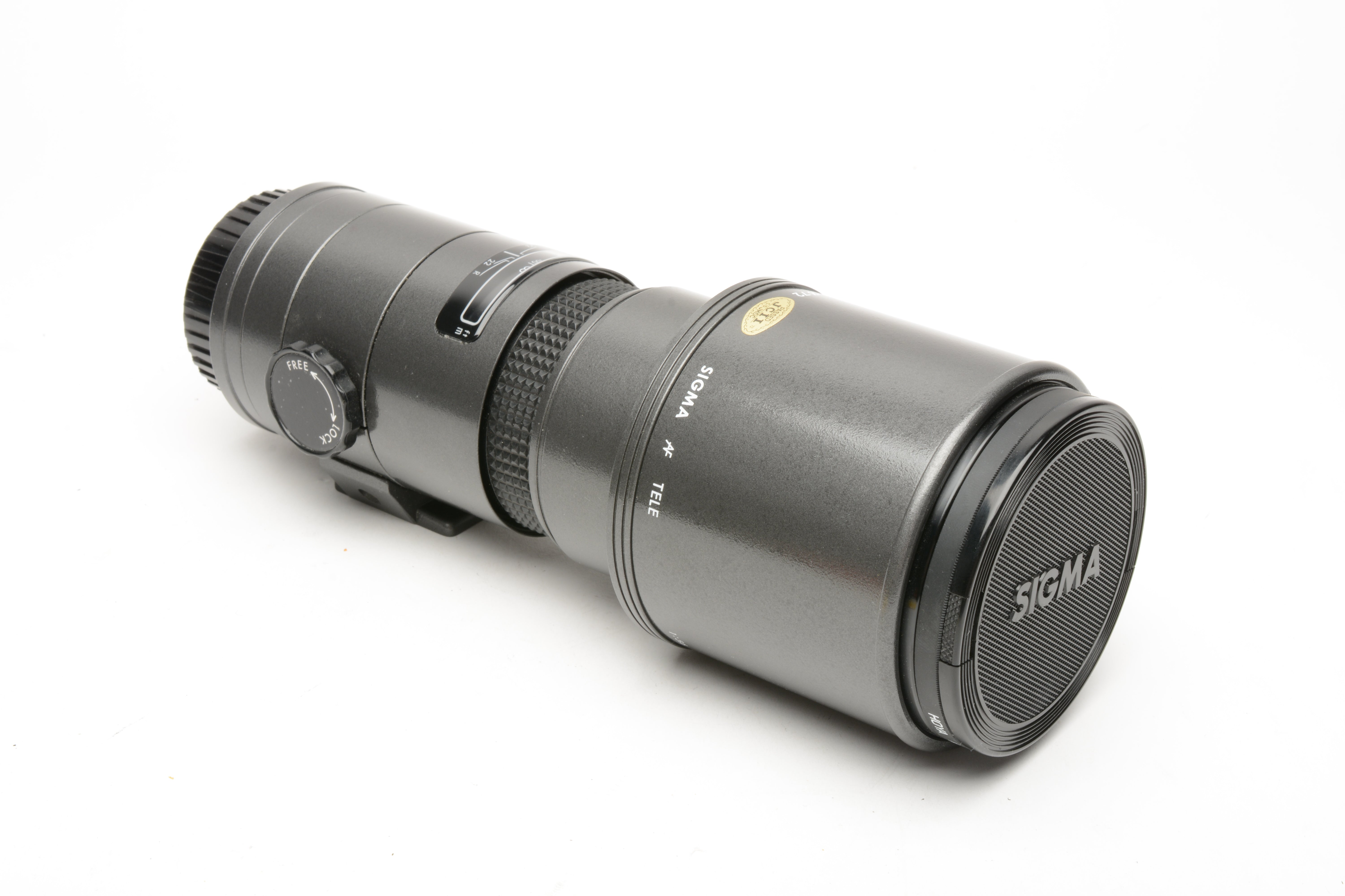 Sigma AF 400mm f5.6 Telephoto lens, UV, Caps, case Minolta Maxxum