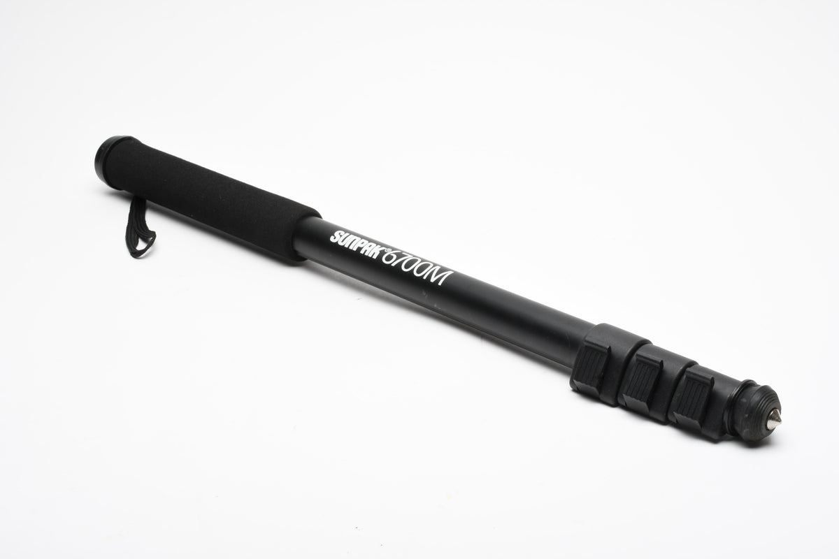 Sunpak 6700M 67" Black Monopod in Case, Very Clean