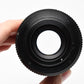 Chinon 135mm f2.8 M42 Mount prime lens, Great! w/Case, caps, 1A filter