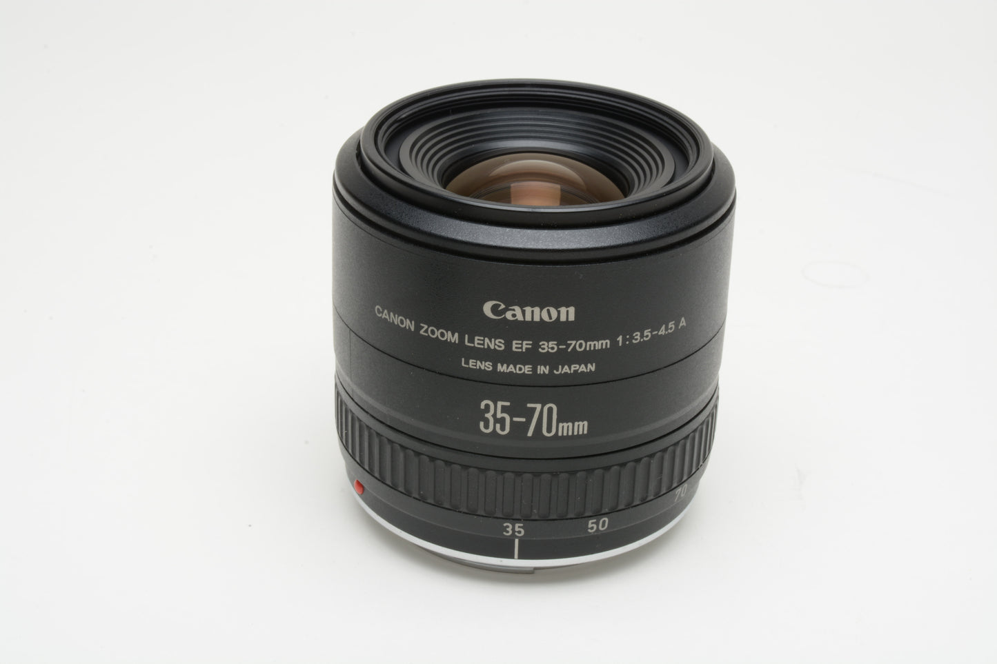 Canon EF 35-70mm f3.5-4.5 A zoom lens, caps, clean