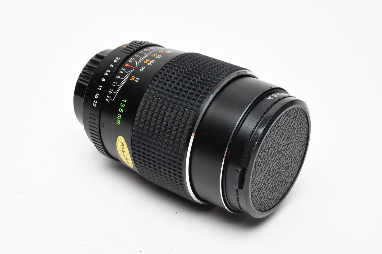 Chinon 135mm f2.8 M42 Mount prime lens, Great! w/Case, caps, 1A filter