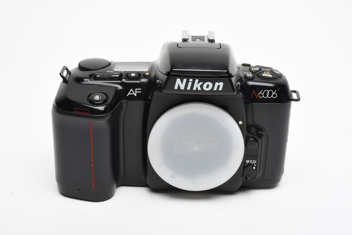 Nikon N6006 35mm SLR body, Body Cap, Nice!