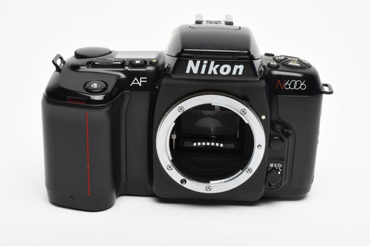 Nikon N6006 35mm SLR body, Body Cap, Nice!