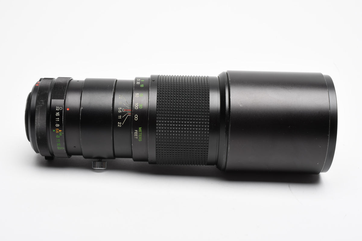 Vivitar 400mm f5.6 Telephoto lens for M42 Mount w/Caps, Nice!
