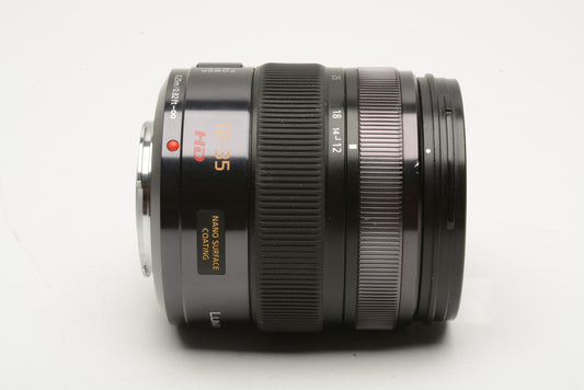 Panasonic Lumix G X Vario 12-35mm f2.8 Aspherical Power OIS zoom lens Micro 4/3, Boxed