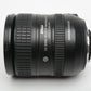 Nikon AF-S 16-85mm f3.5-5.6G ED DX VR Wide angle zoom, caps, nice and compact