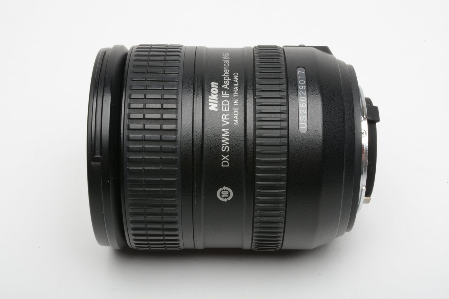 Nikon AF-S 16-85mm f3.5-5.6G ED DX VR Wide angle zoom, caps, nice and compact