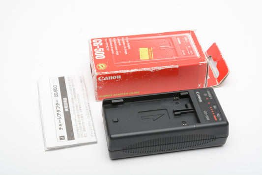 Canon CG-500 charger charge adapter - NIB