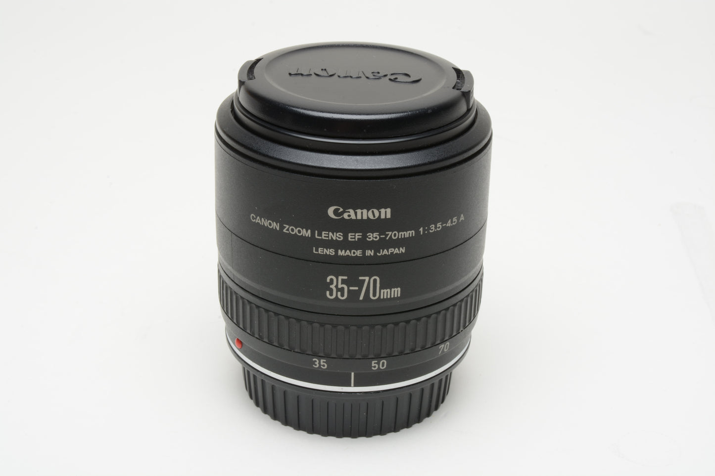 Canon EF 35-70mm f3.5-4.5 A zoom lens, caps, clean