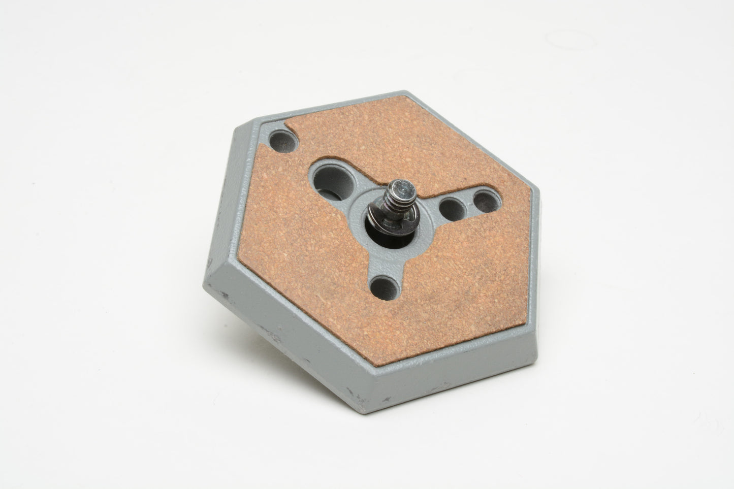 Manfrotto Hexagonal QR Plate w/Cork Top, Clean, Genuine