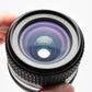 Nikon Nikkor 28mm f2.8 AIS mount lens, caps, nice & clean, Sharp!