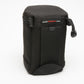 Lowepro padded lens case #1 (Black) 6" tall x 3" diameter, Clean