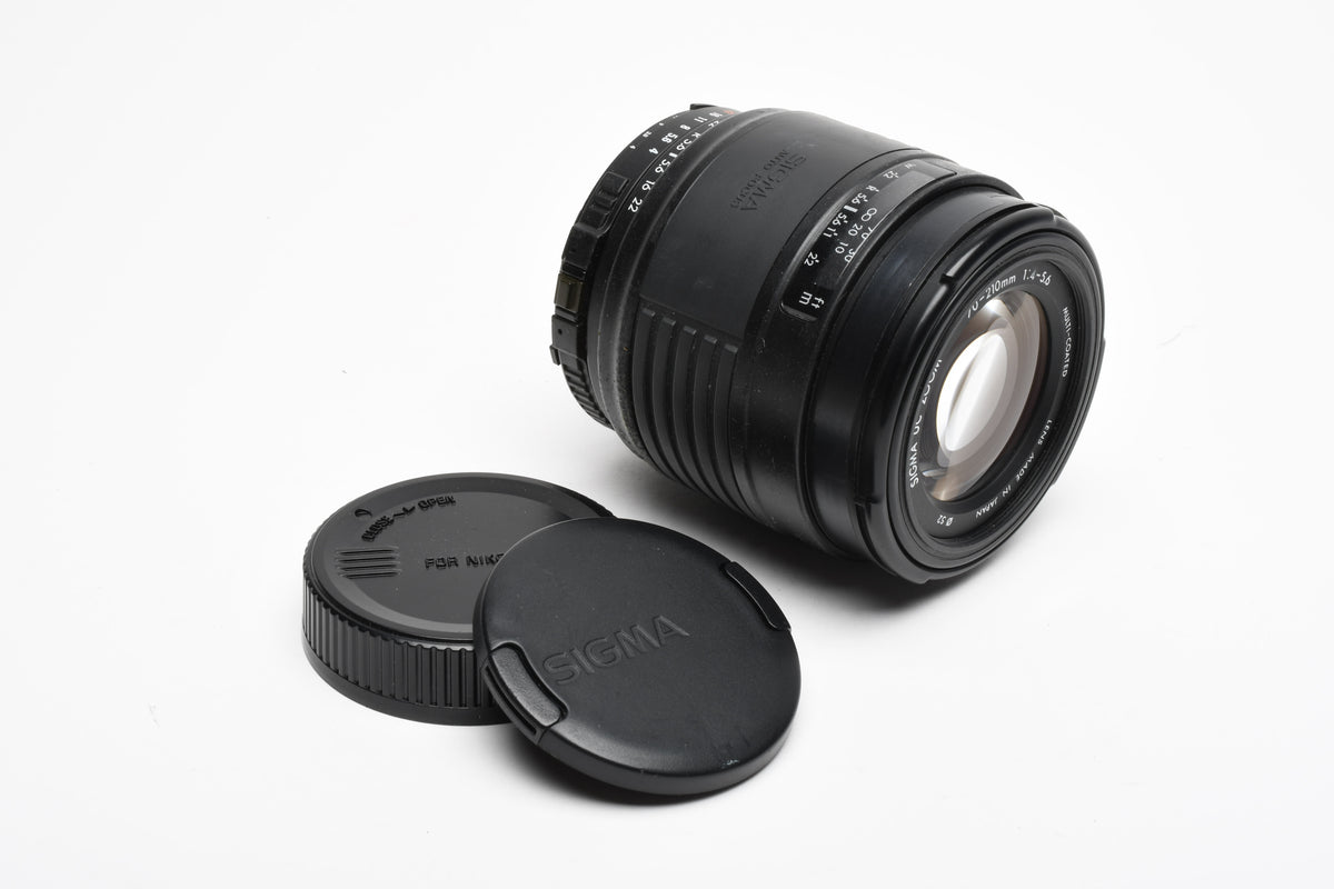 Sigma AF 70-210mm f4-5.6 for Nikon, Caps, Read*