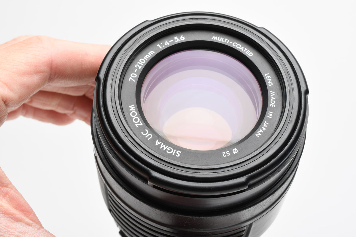 Sigma AF 70-210mm f4-5.6 for Nikon, Caps, Read*