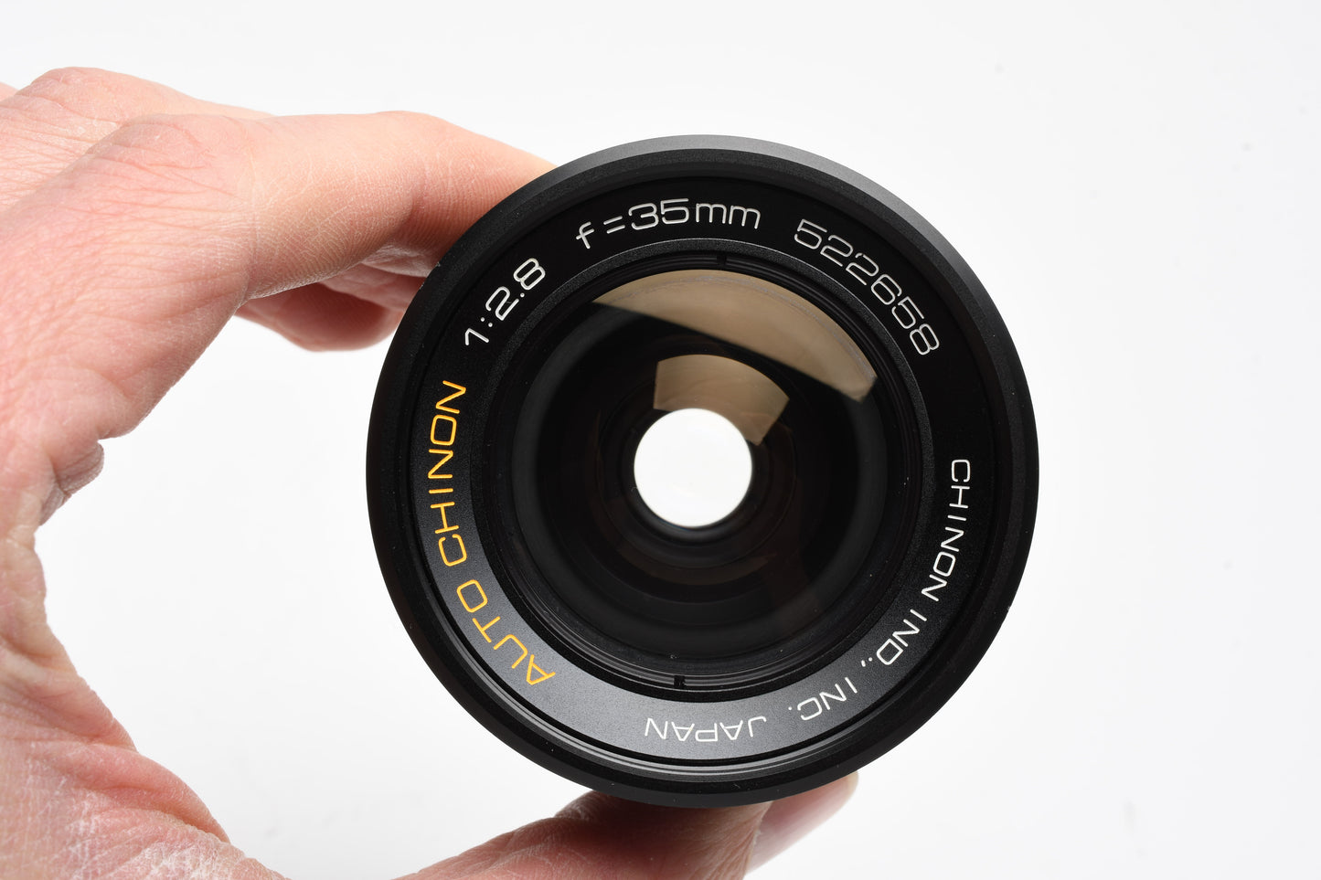 Chinon 35mm f2.8 M42 Mount prime lens, Great! w/Case, caps, 1A filter