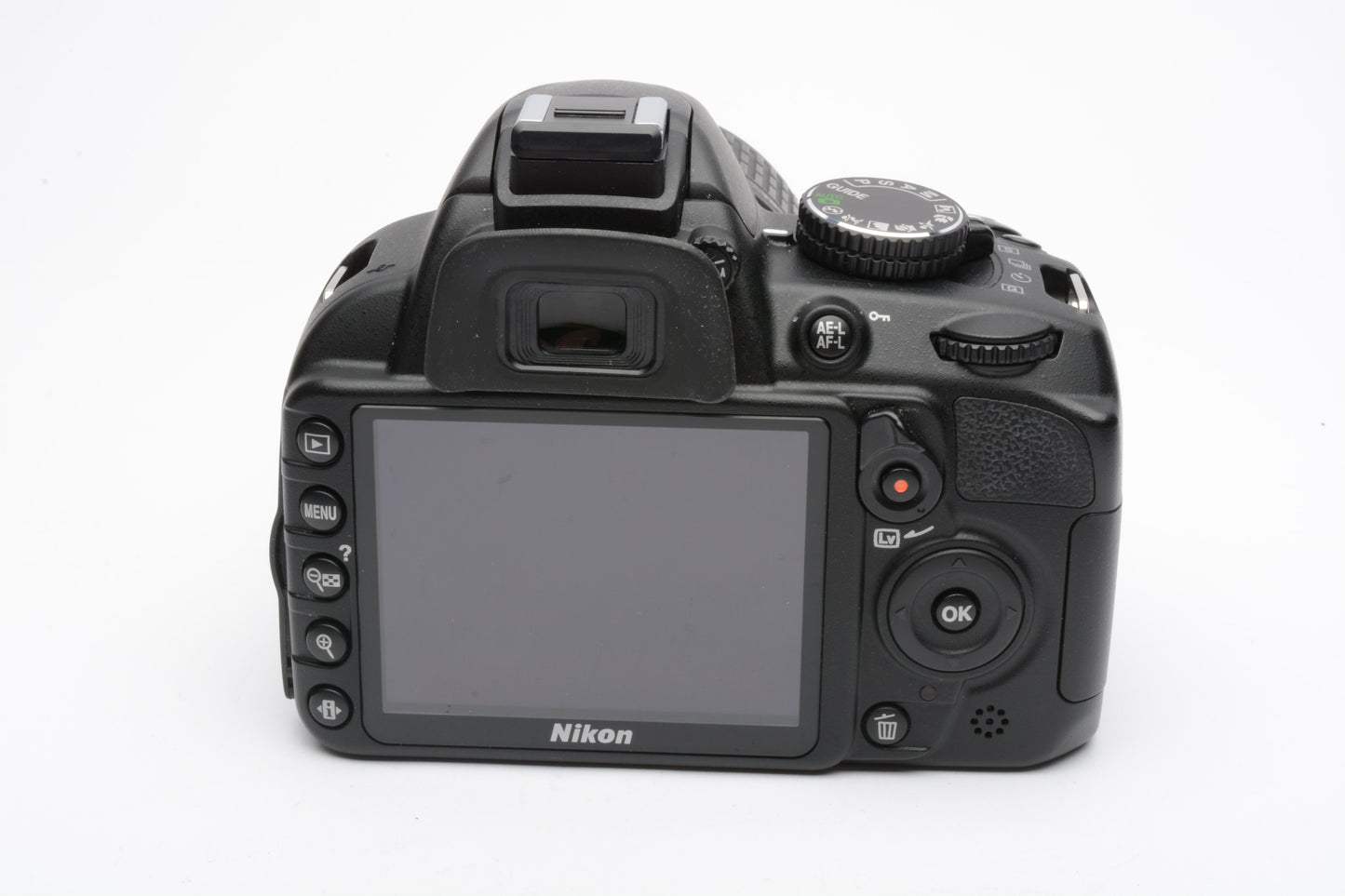 Nikon D3100 DSLR w/Nikkor AFS 18-55mm f3.5-5.6G VR, ONLY 411 Acts!, clean