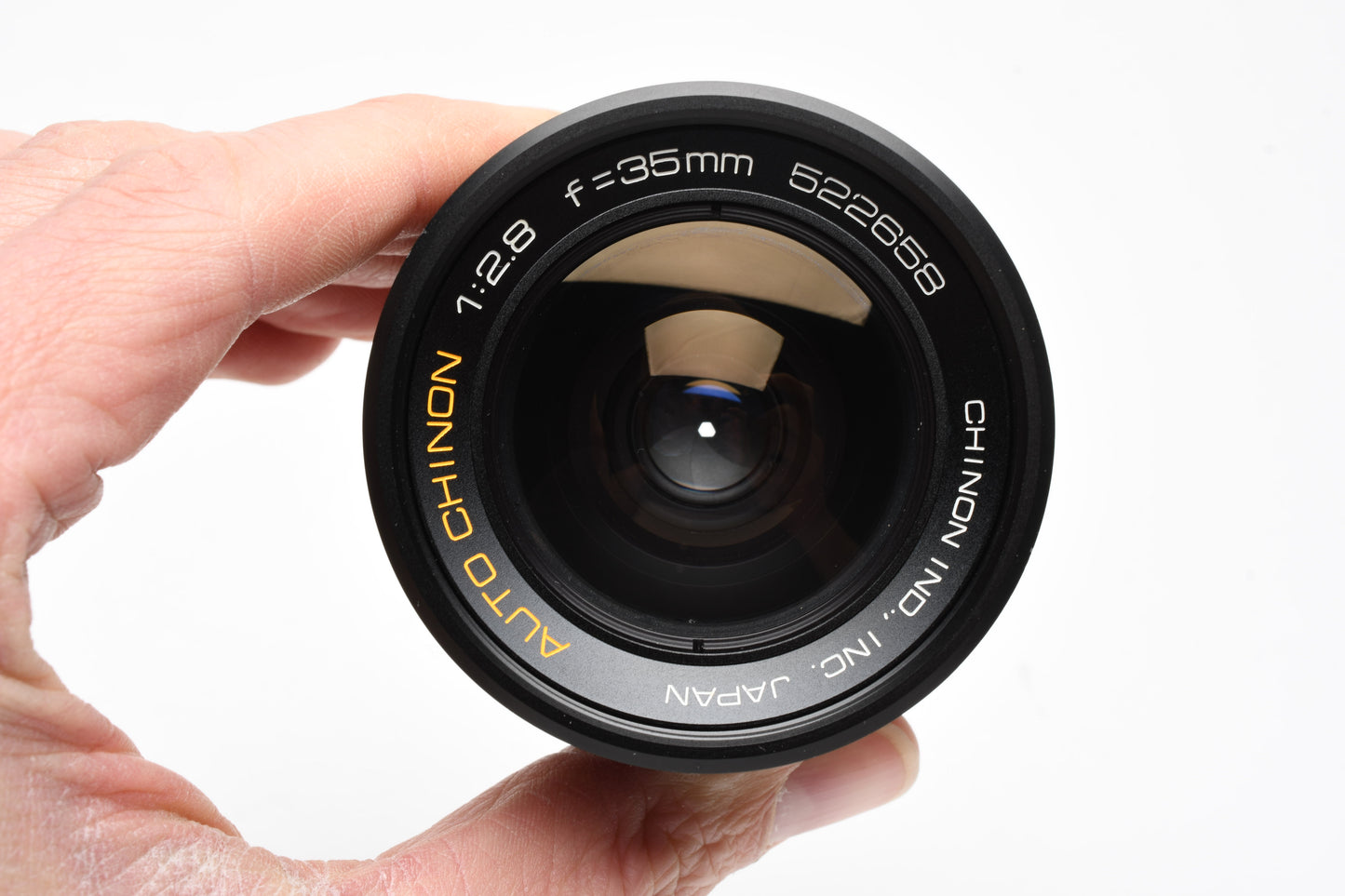 Chinon 35mm f2.8 M42 Mount prime lens, Great! w/Case, caps, 1A filter