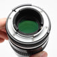 Nikon Nikkor AI 135mm f2.8 lens, caps, very sharp